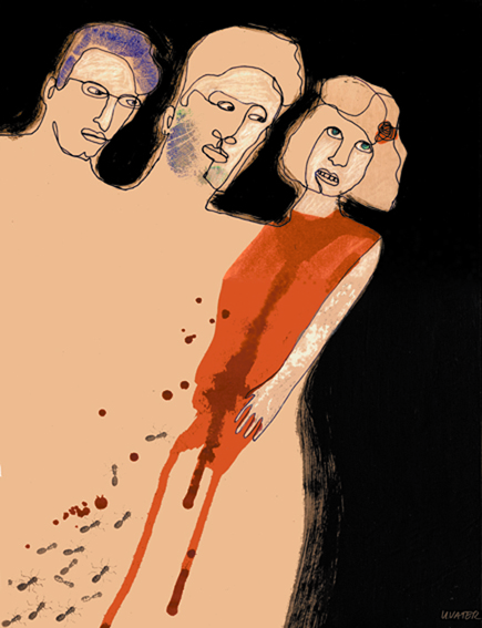 1771 Tafelbild mit Drei