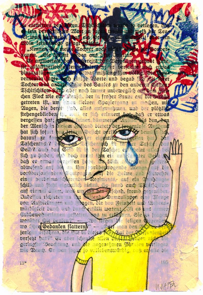 2694 Gedanken flatterten